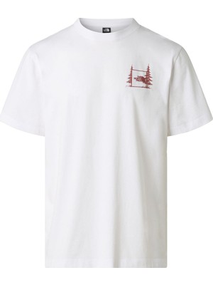 The North Face M Campıng Relaxed Short Sleeve Tee-Graph Erkek Tişört NF0A8GQMFN41