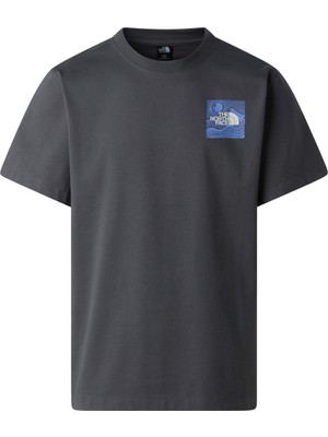 The North Face M Mountaın Escape Relaxed Short Sleeve T Erkek Tişört NF0A8GB1RHI1