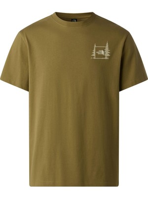 The North Face M Campıng Relaxed Short Sleeve Tee-Graph Erkek Tişört NF0A8GQM2EL1