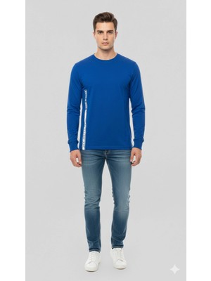 Mavi Erkek Uzun Kollu Tshirt