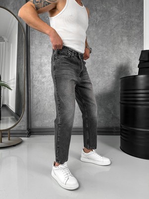 Modefendicom Boyfriend Kalıp Yüksek Kalite Kot Pantolon