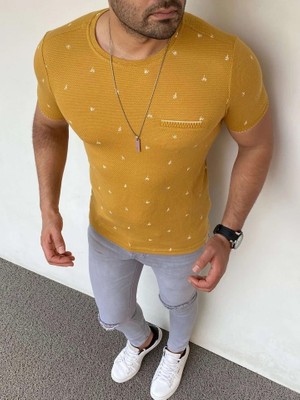 Modefendicom Slim Fit Triko Tshırt