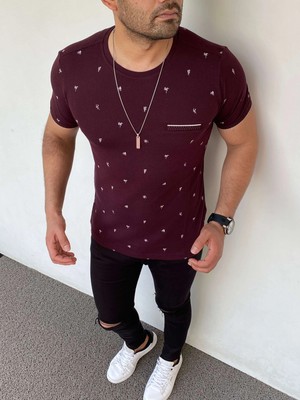 Modefendicom Slim Fit Triko Tshırt