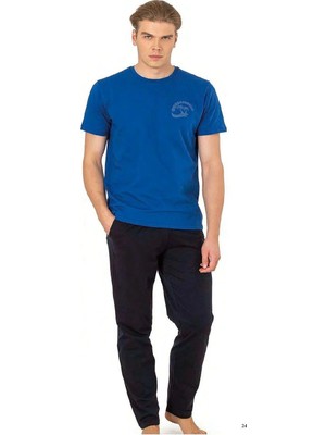 Pierre Cardin 6079 Penye Kısakol Pijama Takım