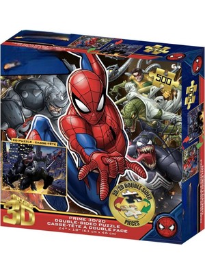 Uravas Store Mey Ithalat® Prime 3dçift Taraflı Puzzle 500 Parça