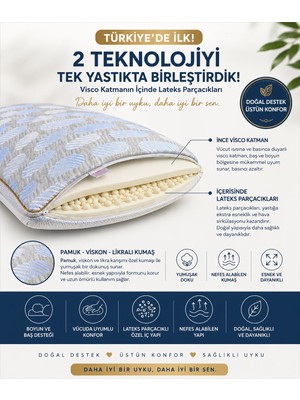 Pufymax Ortopedik Boyun Destek Yastığı, Daha Iyi Bir Uyku Daha Iyi Bir Sen