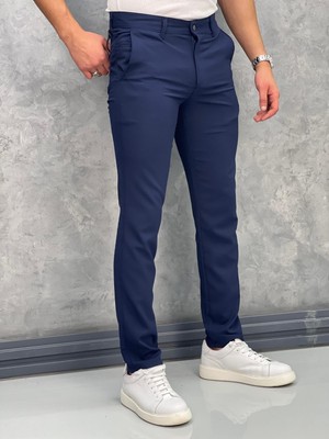 Modefendicom Slim Fit Italyan Kesim Kumaş Pantolon