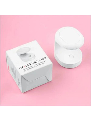 Epilons Mini Uv LED Işık Oje Tırnak Kurutucu Tasarımlı Express Protez Tırnak Kiti Kurutma Cilası
