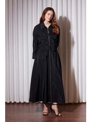 Missemramiss Grace Cut Elbise 5195 Siyah