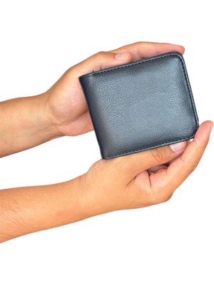 Tisaati Premium Serisi Lüks Deri Özel Tasarım Yatay Klasik Erkek Cüzdanı