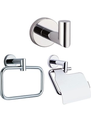 Vitra  Minimax Krom 3 Parça Aksesuar Seti