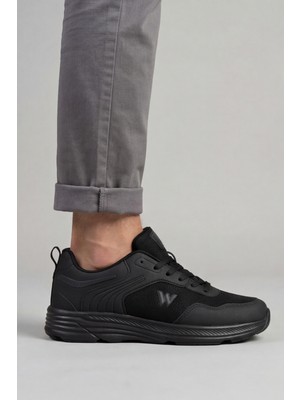 Liarca Comfy Step Siyah Günlük Spor Sneaker – Kaymaz Taban Konfor Serisi Erkek Ayakkabı