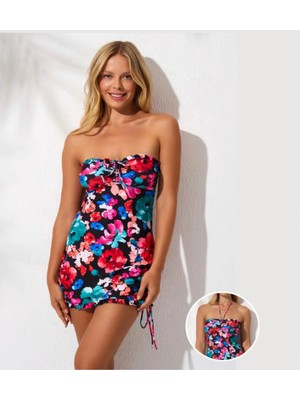 Pierre Cardin Soft Straplez Elbise Mayo