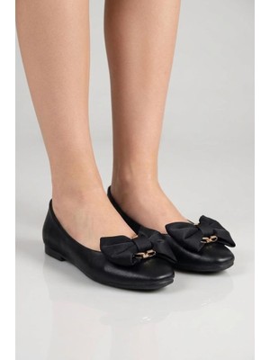Papuçcity Fendi 03467 Kadın Günlük Fiyonklu Babet