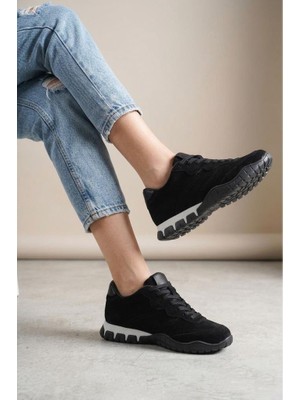 Pisagor PS-55161 Kadın Hakiki Deri Sneakers Spor Ayakkabı