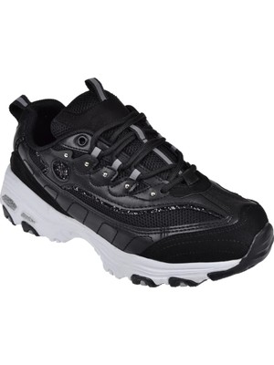 Flet Pullman Kadın Spor Ayakkabı Sneaker DUM-387   Siyah