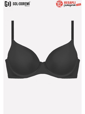 Gd Goldoremi Premium Kadın Destekli Push-Up Kutulu Tek Basic Sütyen