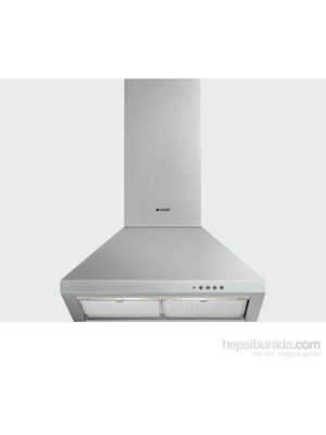 Arçelik P 27 Yı Inox 60 cm Duvar Tipi Davlumbaz 3 Kademe Mekanik Kontrol ile Şık Tasarım