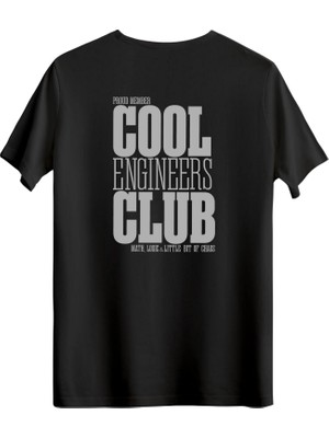 betterthanco Cool Engineers Club Baskılı Bisiklet Yaka Regular T-Shirt