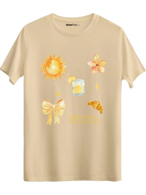 betterthanco Yellow Person Baskılı Bisiklet Yaka Regular T-Shirt
