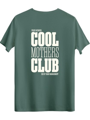 betterthanco Cool Mothers Club Baskılı Bisiklet Yaka Regular T-Shirt