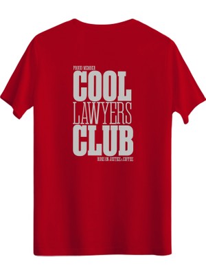 betterthanco Cool Lawyers Club Baskılı Bisiklet Yaka Regular T-Shirt