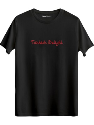 betterthanco Turkish Delight Baskılı Bisiklet Yaka Regular T-Shirt