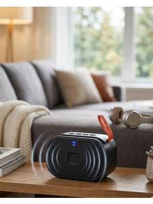Prativas Taşınabilir Kablosuz Bluetooth Hoparlör USB Tf Kart Destekli Ses Sistemi - PRTHBY1423-4590