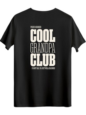 betterthanco Cool Grandpa Club Baskılı Bisiklet Yaka Regular T-Shirt