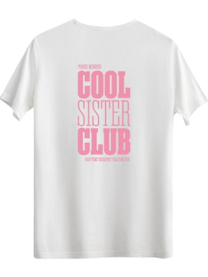 betterthanco Cool Sister Club Baskılı Bisiklet Yaka Regular T-Shirt