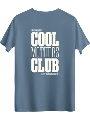 betterthanco Cool Mothers Club Baskılı Bisiklet Yaka Regular T-Shirt