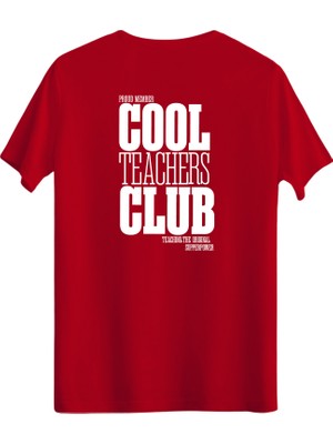betterthanco Cool Teachers Club Baskılı Bisiklet Yaka Regular T-Shirt