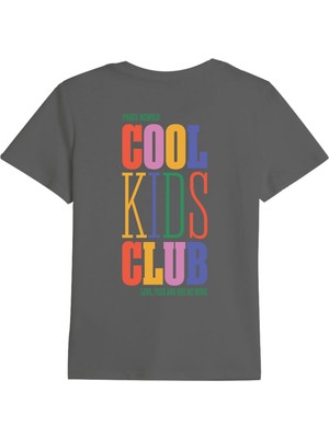 betterthanco Cool Kids Club Baskılı Bisiklet Yaka Çocuk T-Shirt