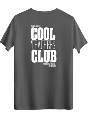 betterthanco Cool Teachers Club Baskılı Bisiklet Yaka Regular T-Shirt