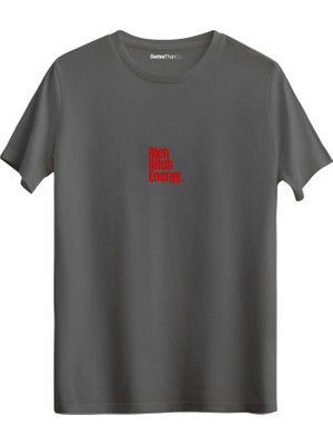 betterthanco Energy Baskılı Bisiklet Yaka Regular T-Shirt