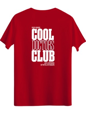 betterthanco Cool Doctors Club Baskılı Bisiklet Yaka Regular T-Shirt
