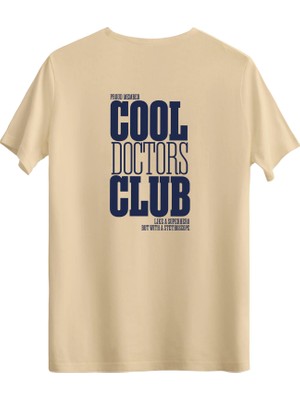 betterthanco Cool Doctors Club Baskılı Bisiklet Yaka Regular T-Shirt