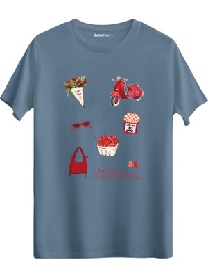 betterthanco Red Person Baskılı Bisiklet Yaka Regular T-Shirt