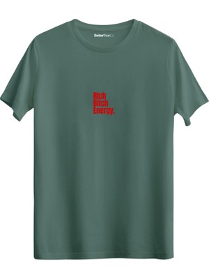 betterthanco Energy Baskılı Bisiklet Yaka Regular T-Shirt