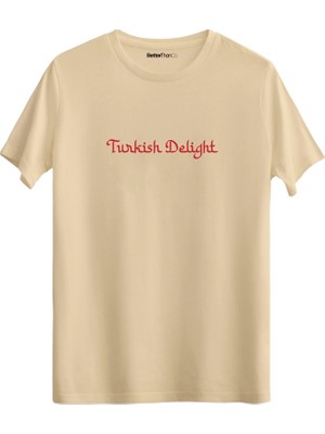 betterthanco Turkish Delight Baskılı Bisiklet Yaka Regular T-Shirt
