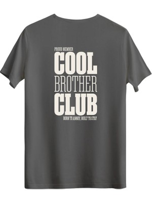 betterthanco Cool Brother Club Baskılı Bisiklet Yaka Regular T-Shirt