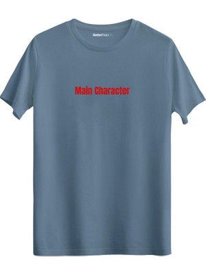 betterthanco Main Character Baskılı Bisiklet Yaka Regular T-Shirt