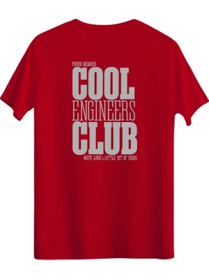 betterthanco Cool Engineers Club Baskılı Bisiklet Yaka Regular T-Shirt