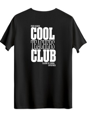 betterthanco Cool Teachers Club Baskılı Bisiklet Yaka Regular T-Shirt