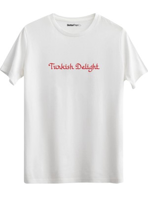 betterthanco Turkish Delight Baskılı Bisiklet Yaka Regular T-Shirt