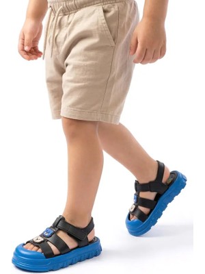 Kindep (Kids) Kaymaz Taban Çocuk Sandalet Siyah