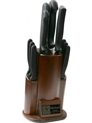 Toptan Bulurum Sürbısa 61506  Sürmene Mutfak Bıçağı Seti  11 Lu Set