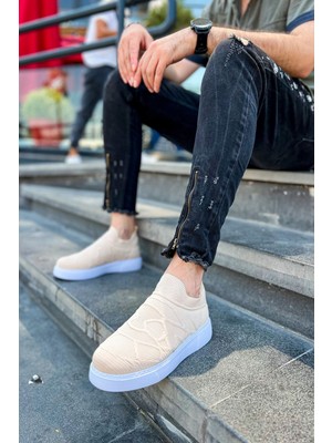 Uravas Store CH411 - Tbt Craig Erkek Ayakkabı Bej