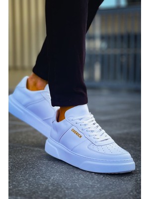 Uravas Store CH087 - Cbt Kenton Erkek Ayakkabı Beyaz / Beyaz