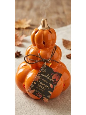 My Balli Store Wellesley Manor Pumpkin Space Kokulu Dekoratif El Boyama Seramik Balkabağı